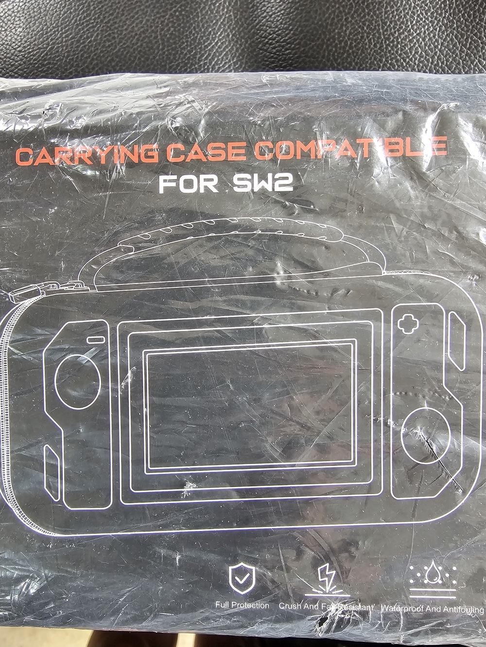 Carrying Case Compatible for SW2 - Black Protective Sleeve